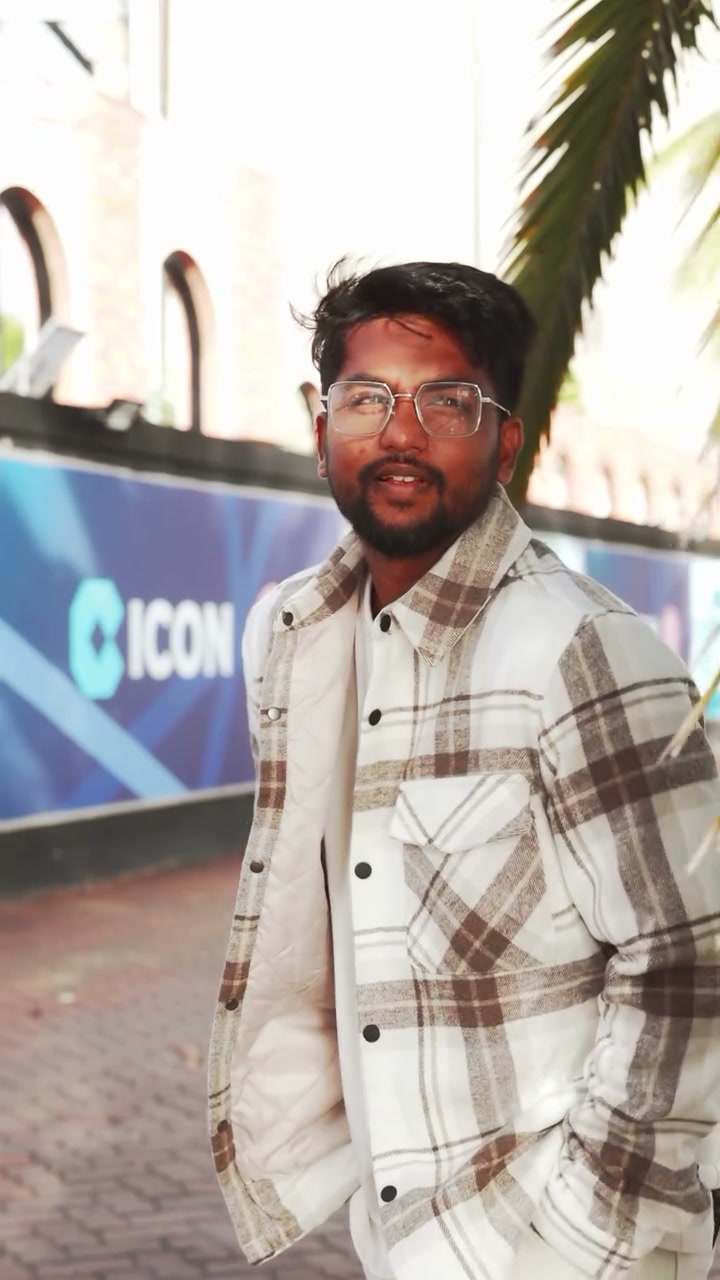 An artist posing on a Sydney street